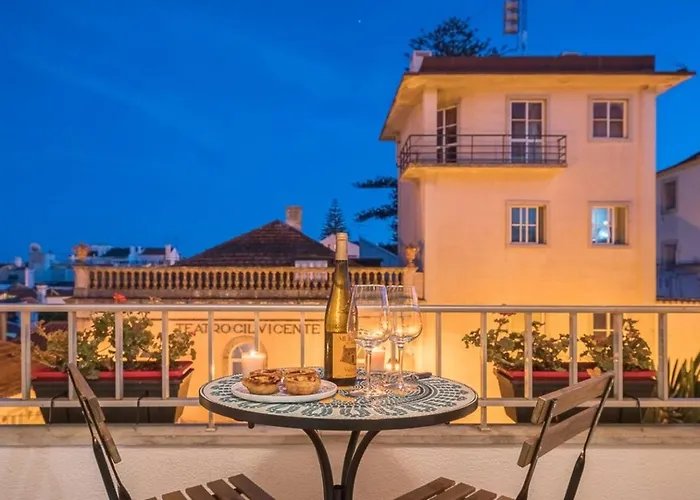 Sea View With Balcony 2 Mins From In Old Town * Cascais