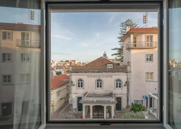 Sea View With Balcony 2 Mins From In Old Town * Cascais